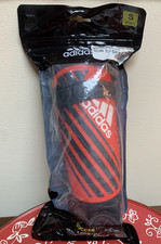 New Sealed Adidas X Club Youth Soccer Shin Guards Size S  Small Red Pair