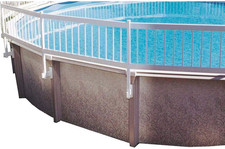 Blue Wave 24-Inch above Ground Pool Fence Kit for Privacy  Safety, 8 Sections  