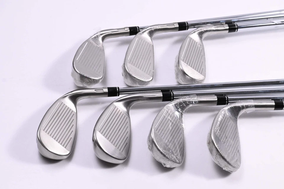 Left Hand Taylormade Stealth HD Irons / 5-PW+AW / Stiff Flex KBS Max MT 85 - Image 3 of 4
