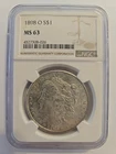 1898-O $1 Morgan Silver Dollar NGC MS63 #152