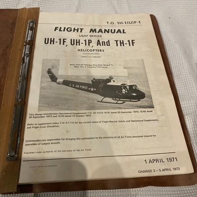 Technical Flight Manual UH-1E, UH-1L, TH-1L, HH-1K Helicopter 1971