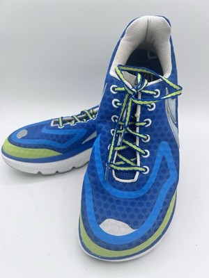 ALTRA PARADIGM NRS Sneakers Running Training A1435-2 Men's Sz 8.5 Blue Lime