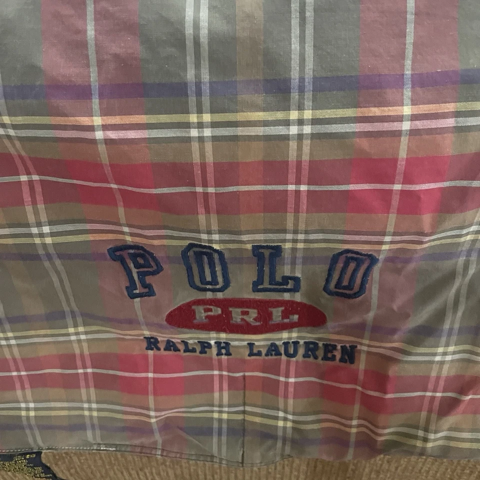 Funda nórdica reversible de mezclilla a cuadros Ralph Lauren Polo Home Foto 2 de 4