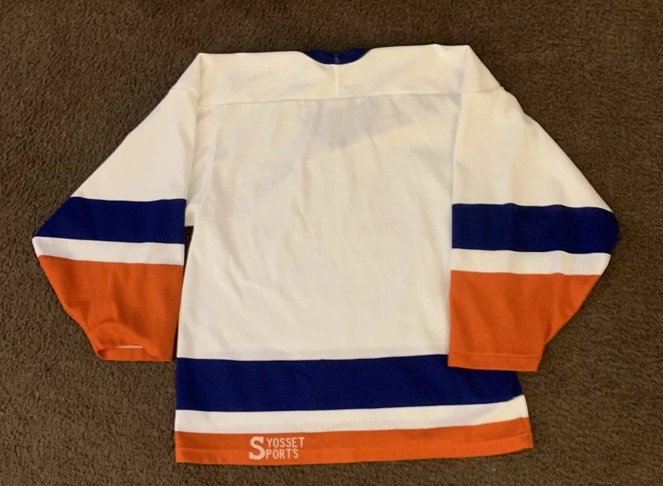 Vintage 90s CCM Maska New York Islanders White Jersey Size Small - Image 2 of 3