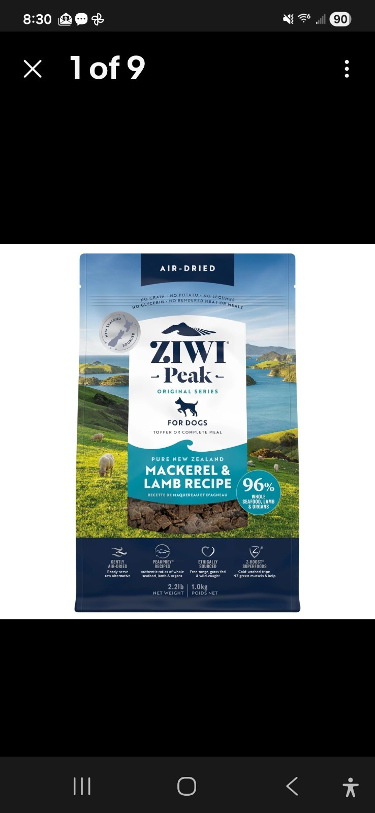 &ndash; Mackerel & Lamb - All Natural, High Protein, Grain ...