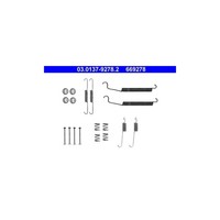 ATE ZubehöRsatz, Bremsbacken 03.0137-9278.2 FüR Peugeot Renault Dacia