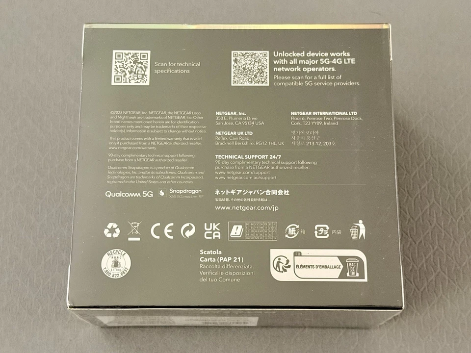 Netgear Nighthawk M6 Pro 5G LTE Router WiFi 6E - Bild 3 von 3