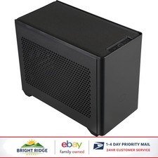 Mini-ITX PC Case with 3 Expansion Slots, Top Mount Power Supply  USB Ports