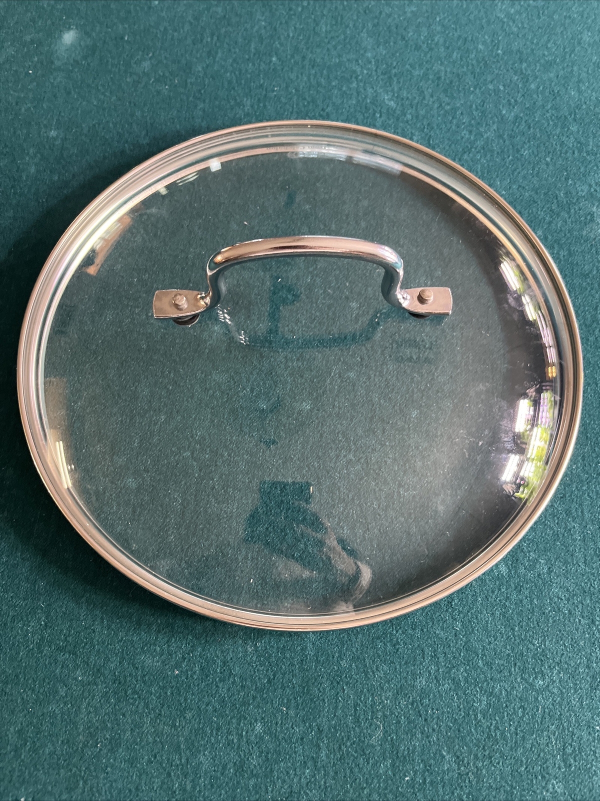 Calphalon Glass Replacement Lid Pot Pan See Photos For Ruler