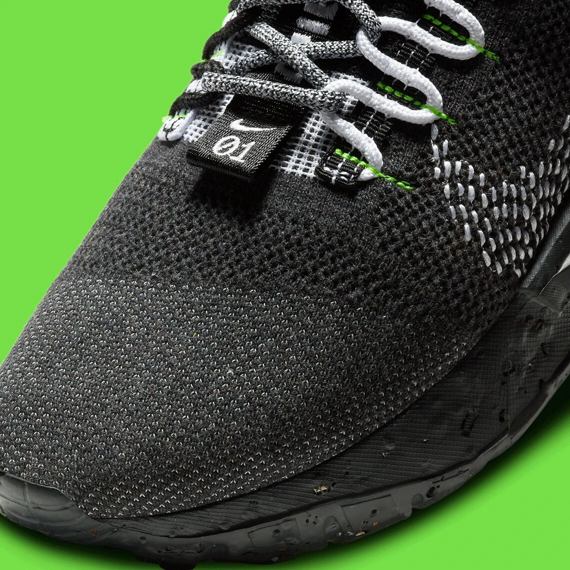 nike mens space hippie 01 black volt