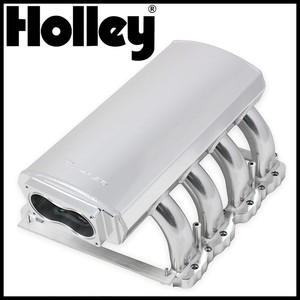 Holley-EFI-Sniper-Fabricated-130mm-Intake-Manifold-4-6L-3v-Mustang-w-Fuel-Rails