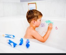 Bath Crayons Lot Of 3 12 Crayons  Washable Crayons Non-Toxic Bathtub Crayons