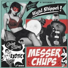 Messer Chups - Night Stripper EP - Limited Go Go White Vinyl (Surf Rock)