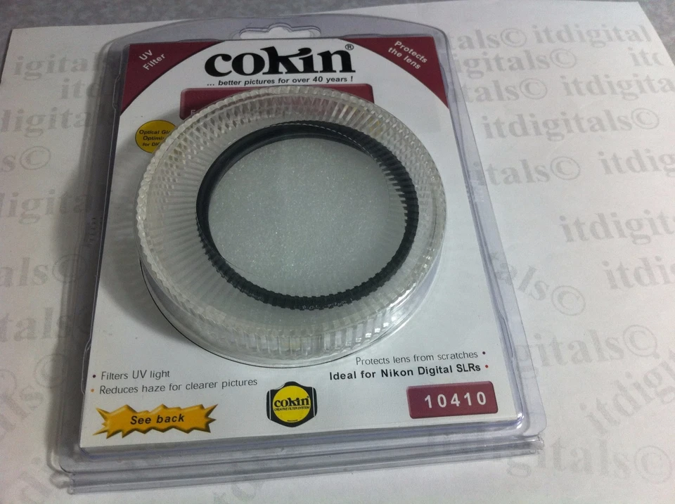 Genuine Cokin 67mm UV Lens Protector Safety Glass Lens Filter Dust Scratch 67 mm - Image 2 of 4
