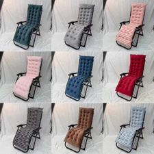 Rocking Lounge Chair Cushion 51"/63" Thicken Seat Deck Chaise Pad Recliner Mat