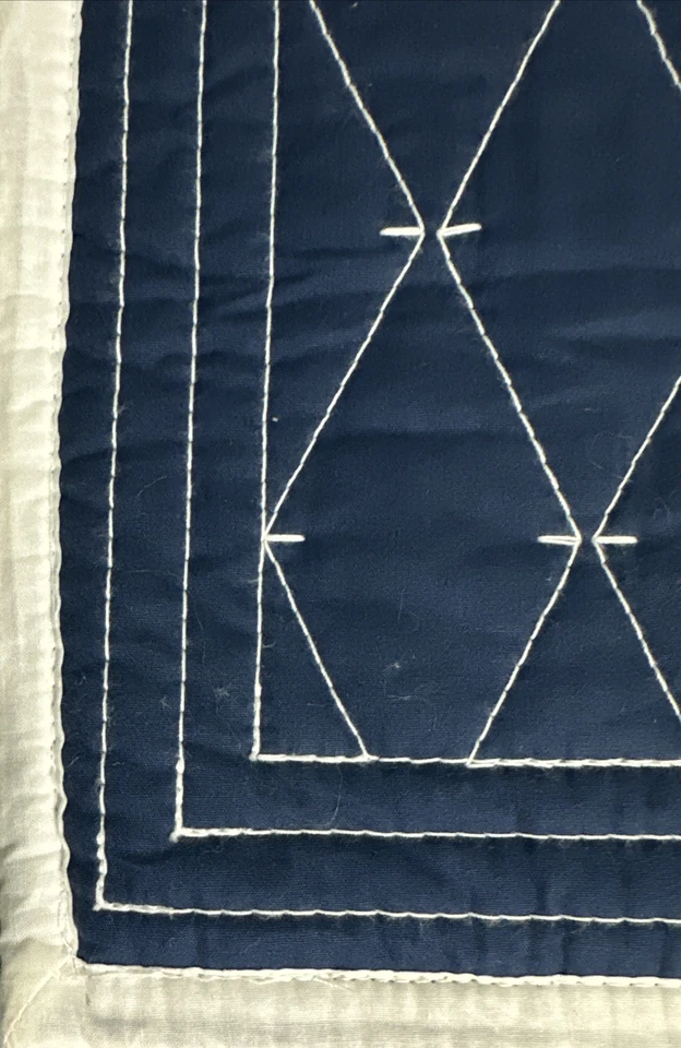 Colección Martha Stewart Acolchado Estándar Falsa 21x27 Algodón Bordado Foto 4 de 4