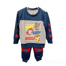 Paw Patrol Jogger Set 2T-Chase-Marshall-Rubble-Navy Blue/Gray
