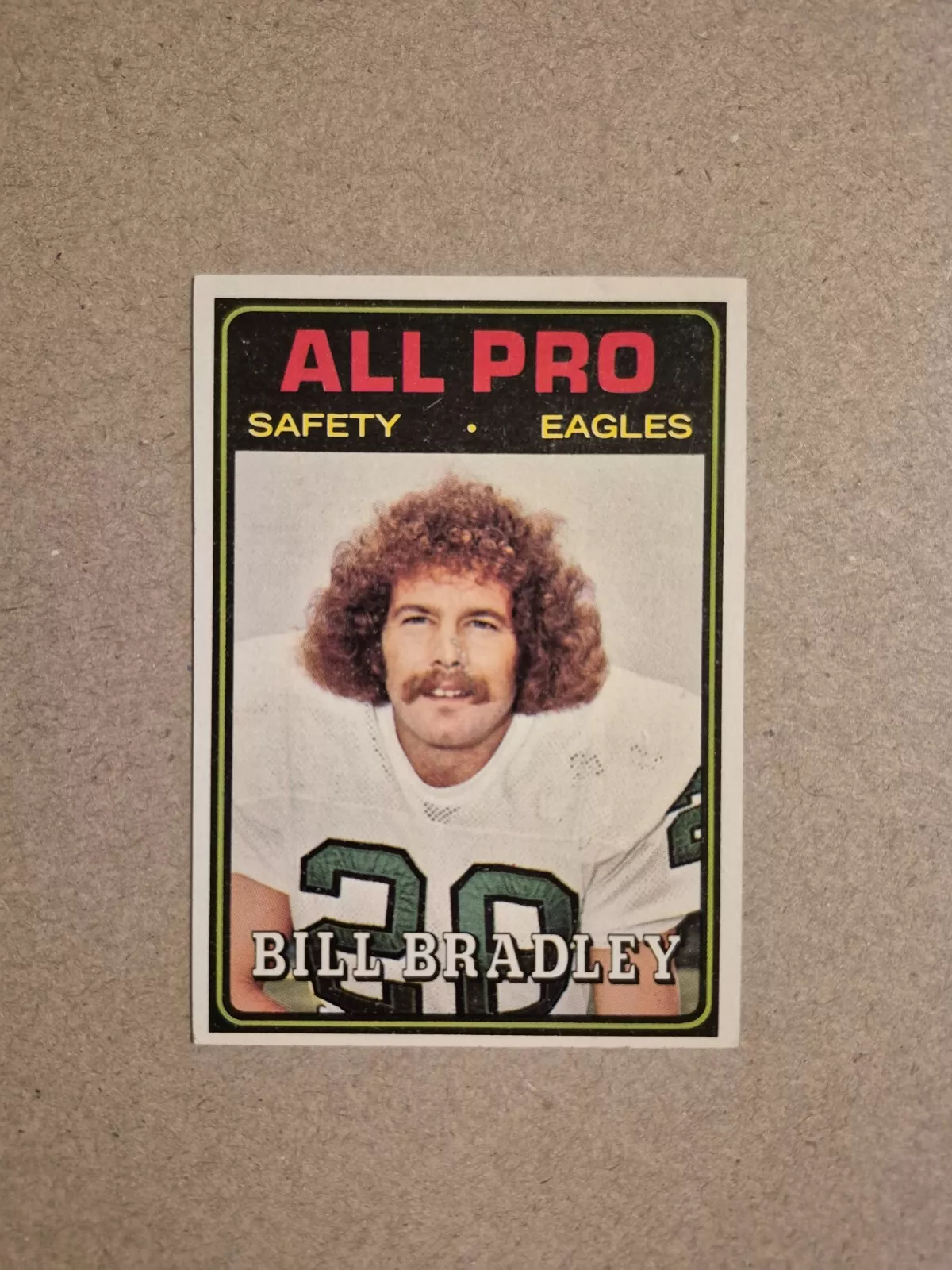 Bill Bradley trading card