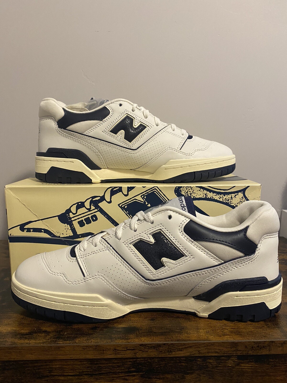 New Balance x Aime Leon Dore 550 Navy - Men’s 9.5, DS image 2
