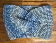 Handwoven Wool Intertwined Headband Winter Ear Warmer