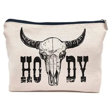 IWXYI Western Bag,Makeup Bag Western,Western Howdy Makeup Bag Zipper Pouch Tr...