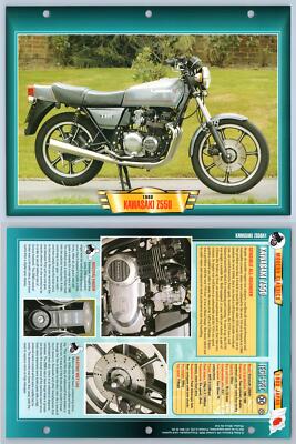 Kawasaki Z550 1980 Modern Classics Atlas Motorbike Fact File