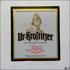 Ur-Krostitzer Feinherbes Pilsner Beer Label (BL7)