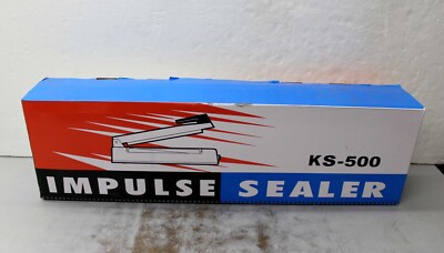 Seal Machine KS-500 20'' 800 W  Impulse bag Poly Tubing Sealer New!!!