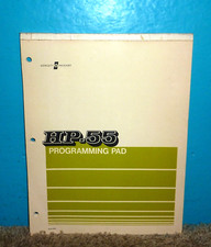 OEM HP Hewlett Packard HP-55 Programming Pad