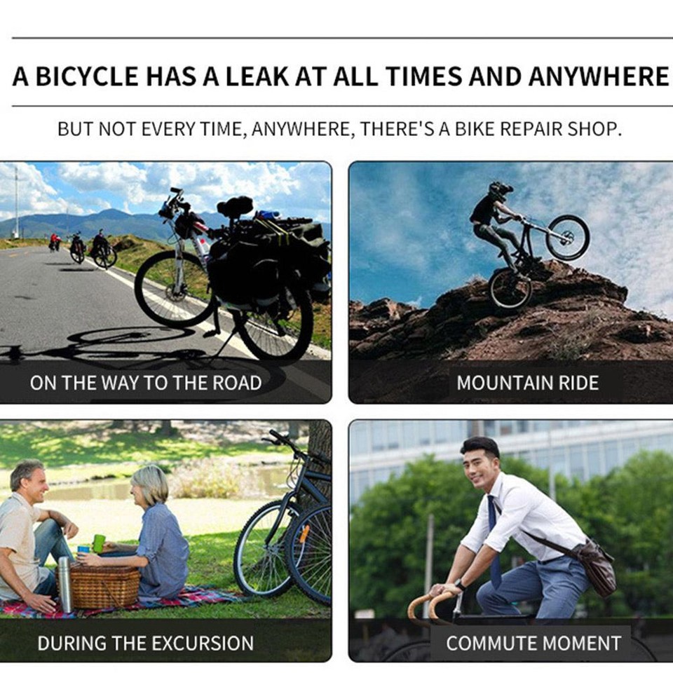 5Pcs Rubber Solution Cement Puncture Glue Repair Bike Tyre Bicycle Hole