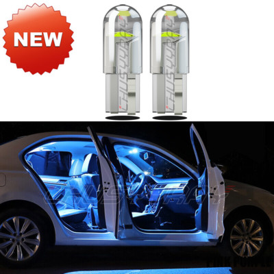 2X LED Blue Lights Bulb For Toyota Corolla Levin Coupe AE91 AE92 1987-1991