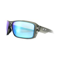 Oakley Sunglasses Double Edge Oo9380-06 Grey Smoke Prizm Sapphire Polarized Oakley Sunglasses Double Edge Oo9380-06 Grey Smoke Prizm Sapphire Polarized