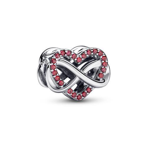 Charme Coeur Amour Infini de PANDORA en Argent 925 - Photo 1/4