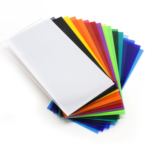 1Pcs Colored Acrylic Glass Slice Thickness 2.3mm Cut Panel Window Multiple Sizes - Picture 9 of 9