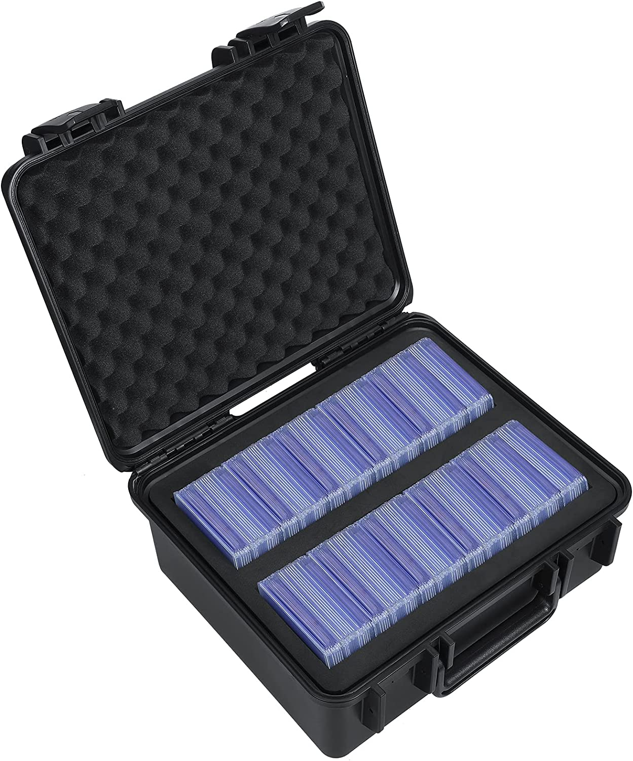 Waterproof Toploader Storage Box for 3" X 4" 35PT Rigid Card Holder, Trading Car 313051876815 eBay