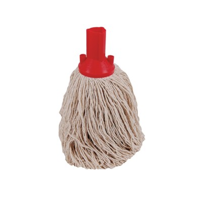 EXEL PYRE2510L Wischkopf 150g rot Baumwolle Polyestermischung - 10er Pack