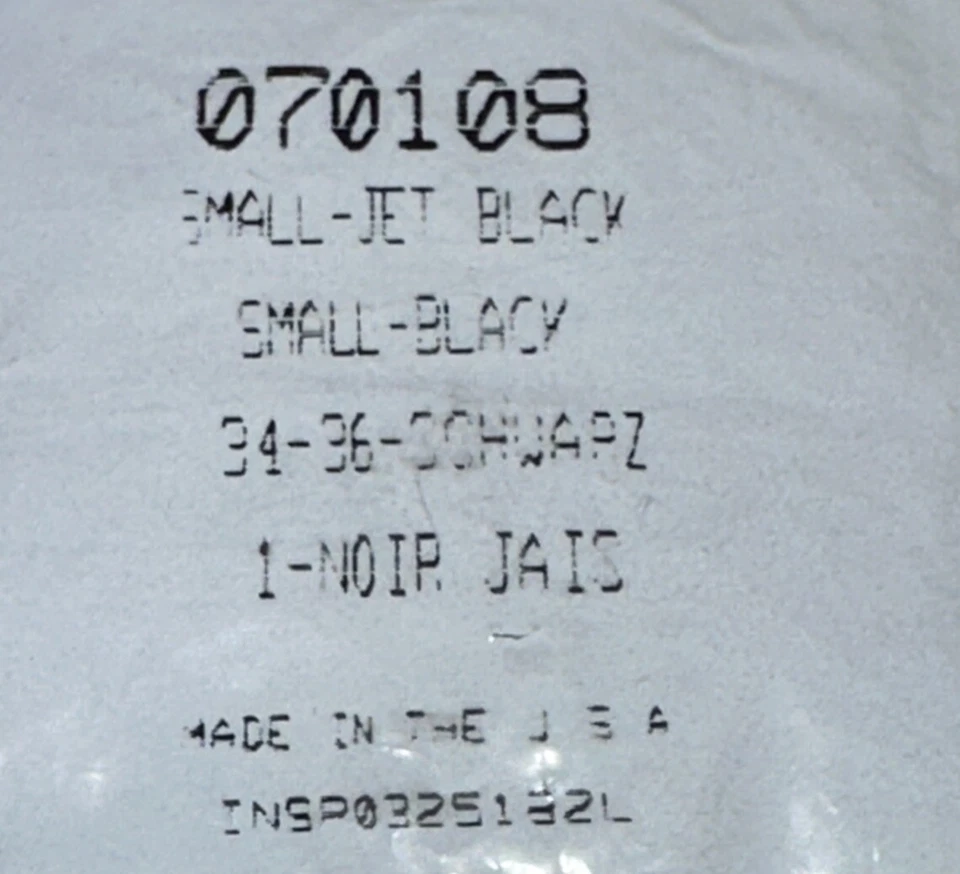 NOS Silkies Control Top Hose #070108 Sz Small Black - Image 3 of 3