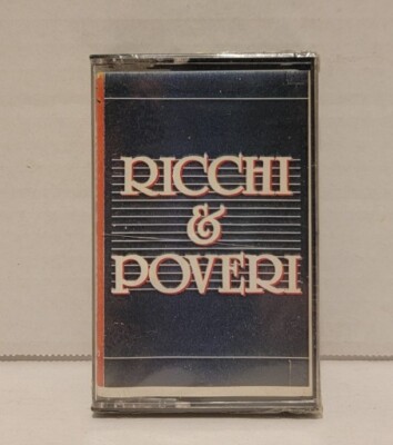 RICCHI E POVERI ''Ricchi E Poveri'' 1988 Rare Sealed cassette Italian