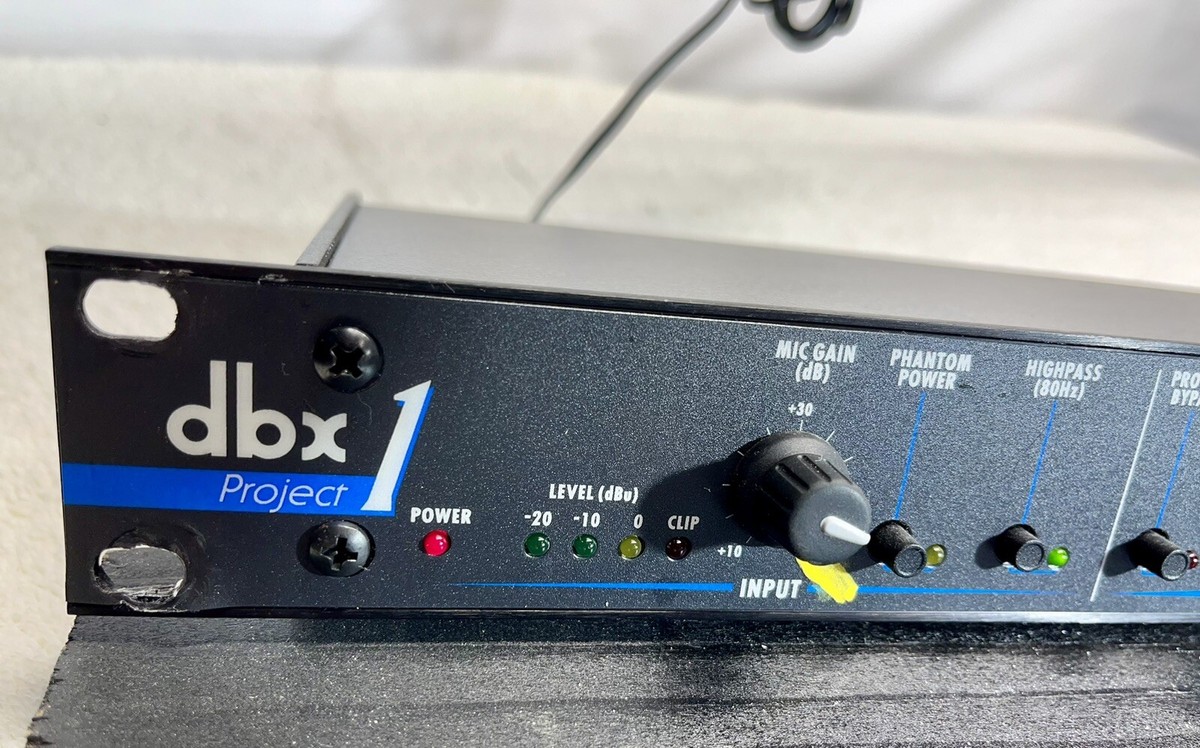 dbx project1 286 マイクコンプレッサー 中古動作品 dbx project1 286 マイクコンプレッサー 中古動作品 - メルカリ