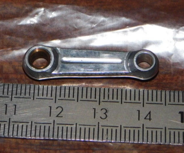 vintage JAMARA 128208 biellette ROD bielle RS moteur MOTOR 31x8x5mm MODELISME - Photo 2/4