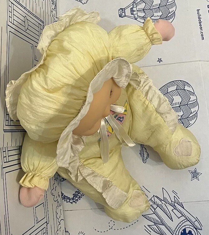 Dandee Soft Expressions My Baby Plush Nylon Doll Vintage Toy