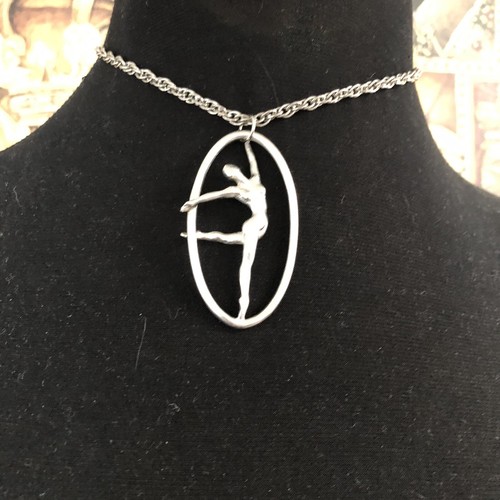 Modern Dancer Necklace Ballerina Dancer Gymnast