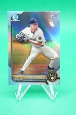 (2 Cards) 2022 Bowman Draft Base Chrome Sky Blue #BDC-131 Robert Moore LPN