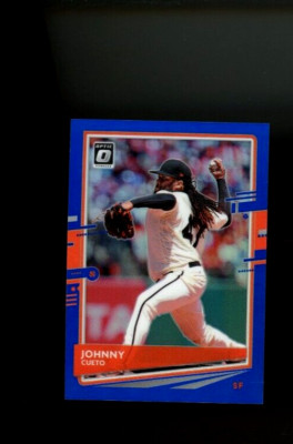 クラシック DON CHETO 2020 Donruss Optic 122 Johnny Cueto Prizm #22/75 | eBay