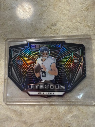 2023 Obsidian Vitreous Will Levis Rookie Case Hit