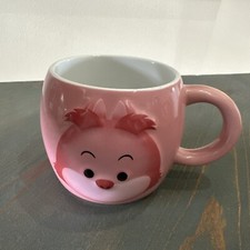 Authentic Disney Store Tsum Tsum CHESHIRE CAT Alice In Wonderland 16 Oz Mug EUC