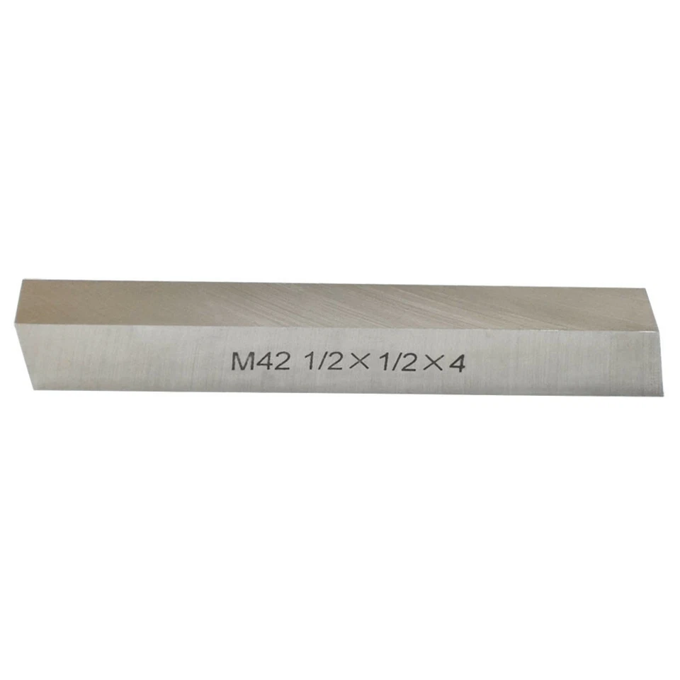 5 Pc M42 1/2'' x 1/2'' x 4'' Cobalt Steel Square Tool Bit Lathe Fly Cutter Mill - Image 3 of 3
