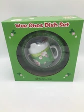 Wee Ones 5 Piece Children's DISH Set IRISH SIPPY CUP PLATE/ BOWL SPOON FORK NEW