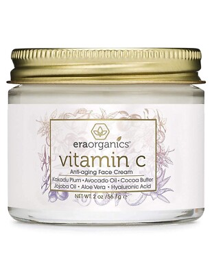 ERA ORGANICS VITAMIN-C MOISTURIZER & EYE CREAM - ANTI AGING MOISTURIZER