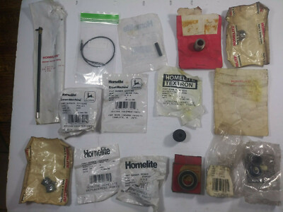 #ad HOMELITE CHAINSAW MISC. PARTS ALL PARTS IN PHOTOS ARE INCLUDED 1 $20.00